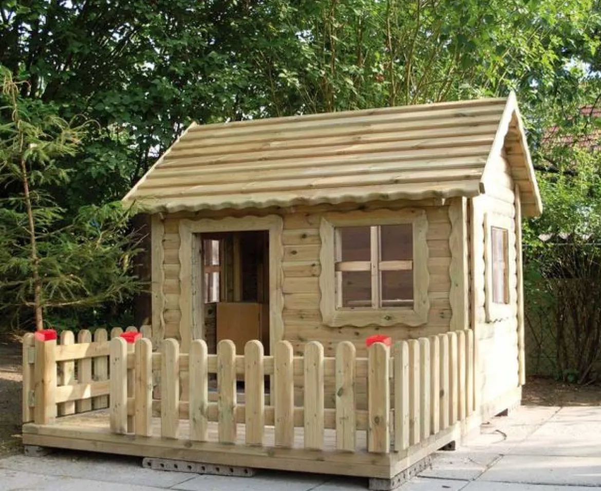Spielhaus Lucas mit Veranda, 2 - 11 Jahre
