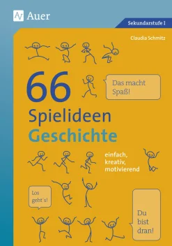 66 Spielideen Geschichte, Buch, 5. bis 10. Klasse