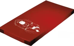 Spielmatte mit Kindermotiv Springseil, 150 x 100 cm, rot