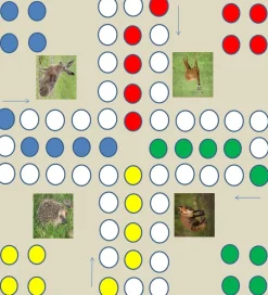 Spielteppich Ludo Tiere, inklusive Zubehör