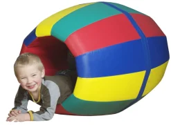 Spieltonne FARBIG, ca 100x70/43 cm Durchmesser, Bewegungselement, ab 2 Jahre