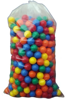 Spiel- und Ballkugeln 60mm, 500er Beutel, 6 Farben