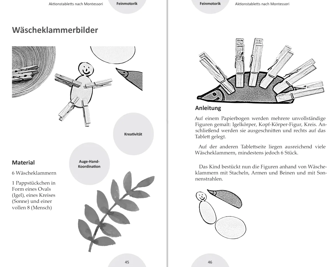 Spiel- und Sortiertablett-Set 4-tlg.