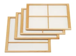 Spiel- und Sortiertablett-Set 4-tlg.