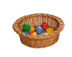 Spiel- u. Sortierkorb rund, mittel Ø 38 cm, 13 cm hoch