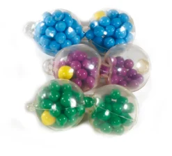 Spordas® Eieruhr-Bälle 3er-Set, farbig sortiert, 15 x 6,5 cm