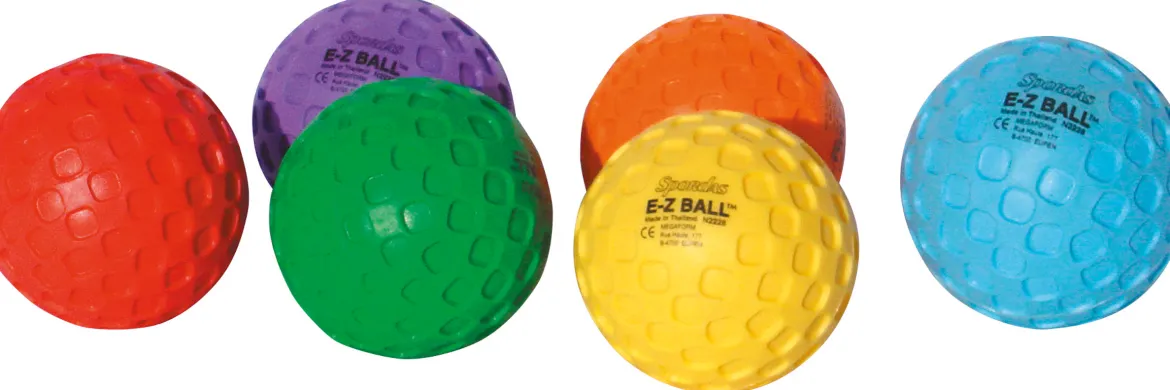 Spordas® E-Z Bälle, 6er-Set, Ø 10 cm