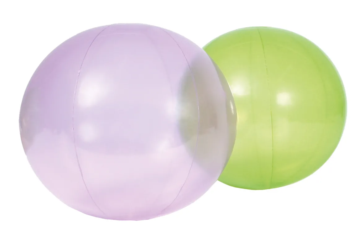 Spordas® FingerLights, 25 cm, 1 Paar in transparent Flieder + Grün