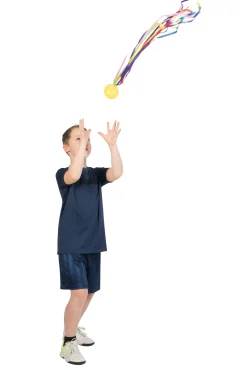 Spordas® Poco Ball, Fangball mit Textilbändern, ab 3 Jahre