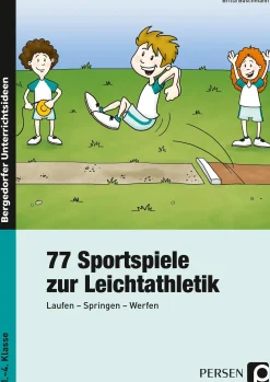 77 Sportspiele zur Leichtathletik, Buch, 1.-4. Klasse
