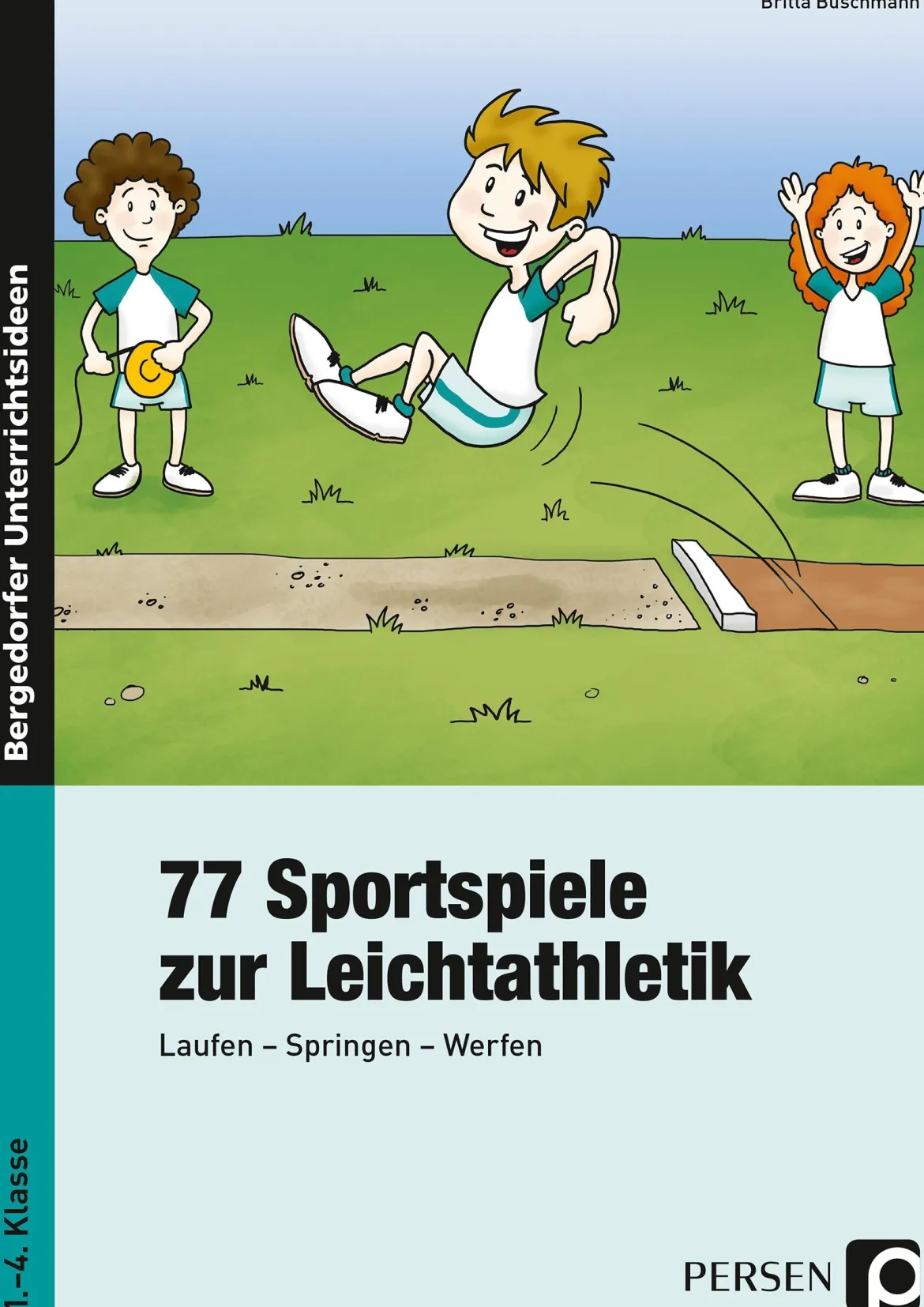 77 Sportspiele zur Leichtathletik, Buch, 1.-4. Klasse