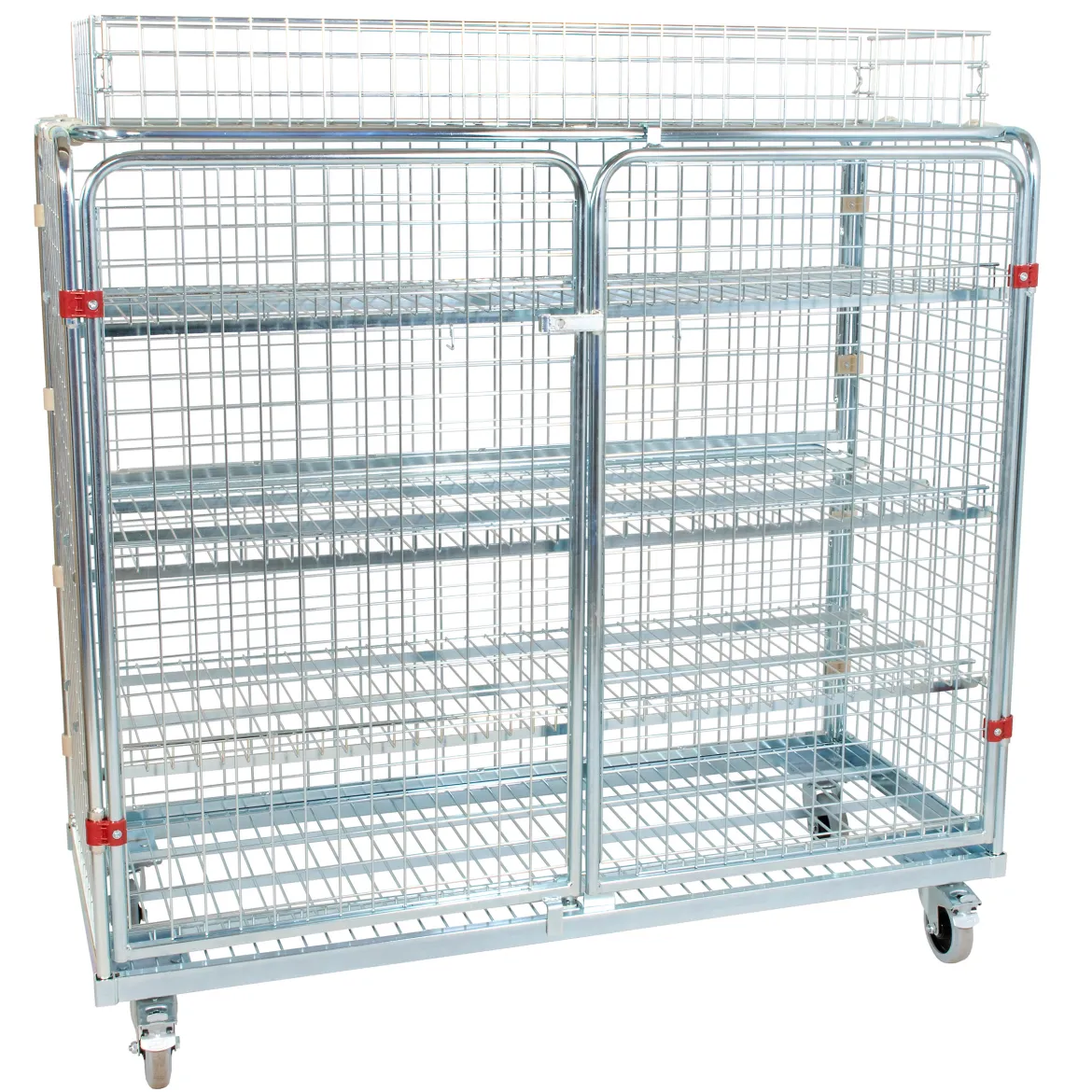 Sport-Thieme Materialwagen Standard 150x140x62 cm mit Aufsatz