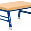 Sport-Thieme Turnhocker Original mit Lederbezug natur, stapelbar