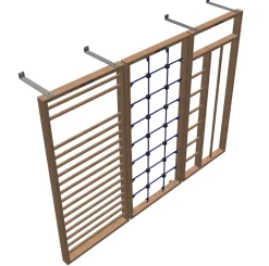 Sport-Thieme Turnwand-Kombination TuWa Kletterwand 3 - ohne Fallschutzmatten