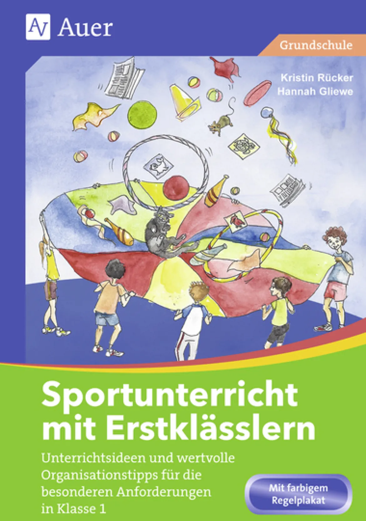 Sportunterricht mit Erstklässlern
