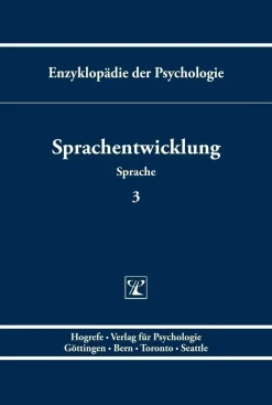 Sprachentwicklung, Buch