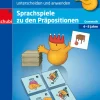 Sprachspiele zu den Präpositionen, 4-8 Jahre