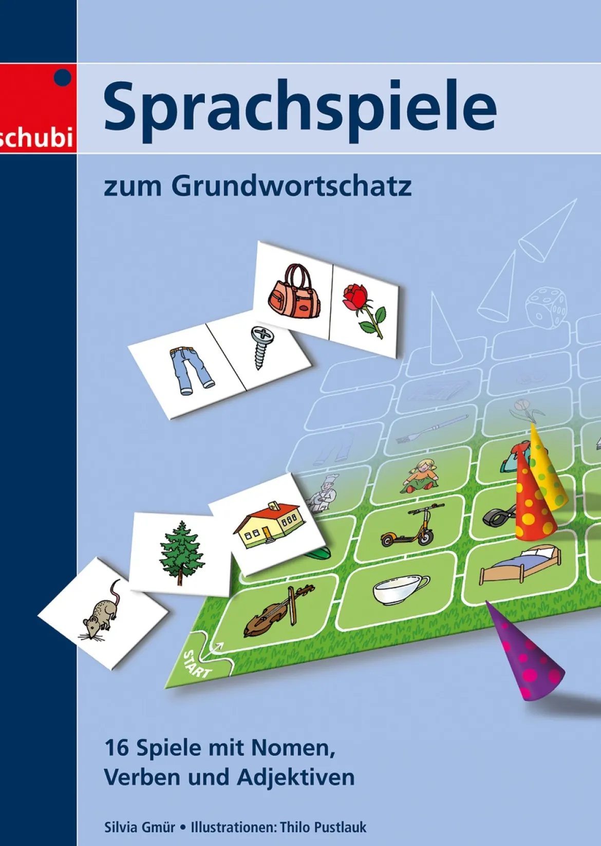 Sprachspiele zum Grundwortschatz, Spielemappe, 6-9 Jahre