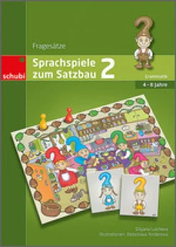 Sprachspiele zum Satzbau 2 - Fragesätze, Spielemappe, 4-8 Jahre