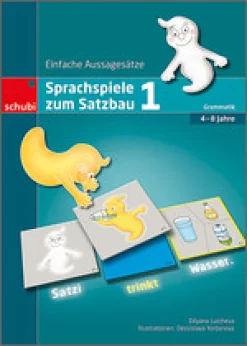 Sprachspiele zum Satzbau 1, Spielemappe, 4-8 Jahre