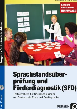 Sprachstandsüberprüfung und Förderdiagnostik (SFD), Buch inkl. CD, 1.-4. Klasse