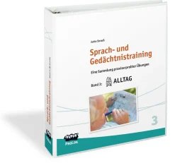 Sprach- und Gedächtnistraining - Themenband 3: Alltag, Ordner