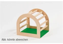 Sprossenbogen grün, Klettergerät