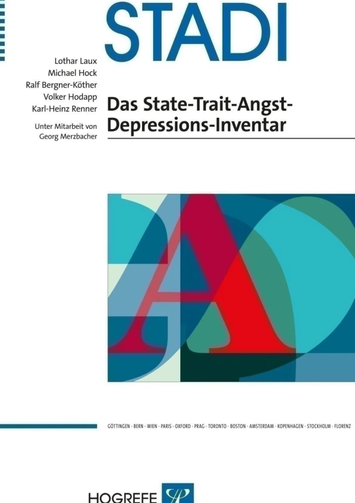 STADI - State-Trait-Angst- und Depressionsinventar, kompletter Test, ab 16 Jahre