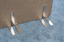 Standfüße aus Metall für Akustik-Trennwand, 2,5 cm, soni FIX Base
