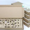 Stapelzahlen 100er Zahlenraum (34 Stück) - Zahlenbausteine naturfarben aus RE-Wood®