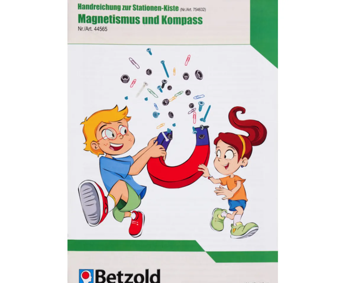 Stationenkiste Magnetismus und Kompass