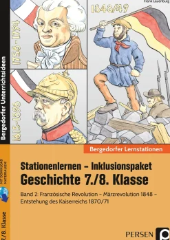 Stationenlernen Geschichte 7/8 Band 2 - inklusiv, Buch, 7. und 8. Klasse