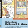 Stationenlernen Mathematik, Buch inkl. CD, 8. Klasse