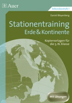 Stationentraining Erde & Kontinente