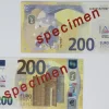 100 Stück Euro-Scheine Spielgeld zu 200 Euro