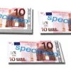 100 Stück Euro-Scheine Spielgeld zu 10 Euro