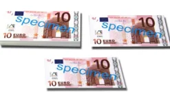 100 Stück Euro-Scheine Spielgeld zu 10 Euro