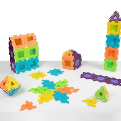 Steckbausteine, My First Polydron, Fenster-Klassenset, 72 Teile, für Kleinkinder