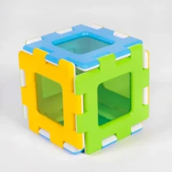Steckbausteine, My First Polydron, Fenster-Klassenset, 72 Teile, für Kleinkinder