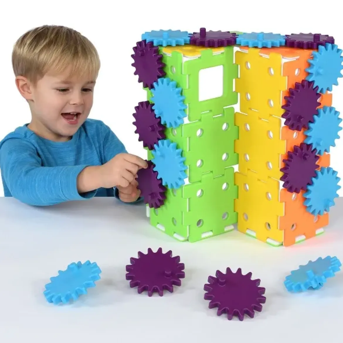 Steckbausteine, My First Polydron, Fenster-Starterset, 24 Teile, für Kleinkinder