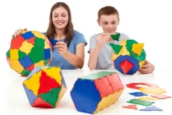 Steckbausteine, Original Polydron, Formen-Set, 414 Teile, für Kinder