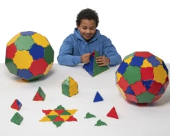 Steckbausteine, Original Polydron, Klassenset, 184 Teile, für Kinder