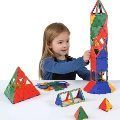 Steckbausteine, Original Polydron, Midi-Box, 80 Teile, für Kinder