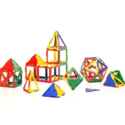 Steckbausteine, Original Polydron, Midi-Box, 80 Teile, für Kinder