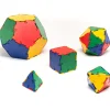 Steckbausteine, Original Polydron, Platonische Körper Set, 50 Teile, für Kinder