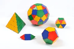 Steckbausteine, Original Polydron, Starterset, 164 Teile, für Kinder