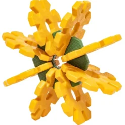 Steckblumen, Polydron My First Octoplay, Großes Set, Natural Colors, 42 Teile, aus Recyclingkunststoff, für Kleinkinder