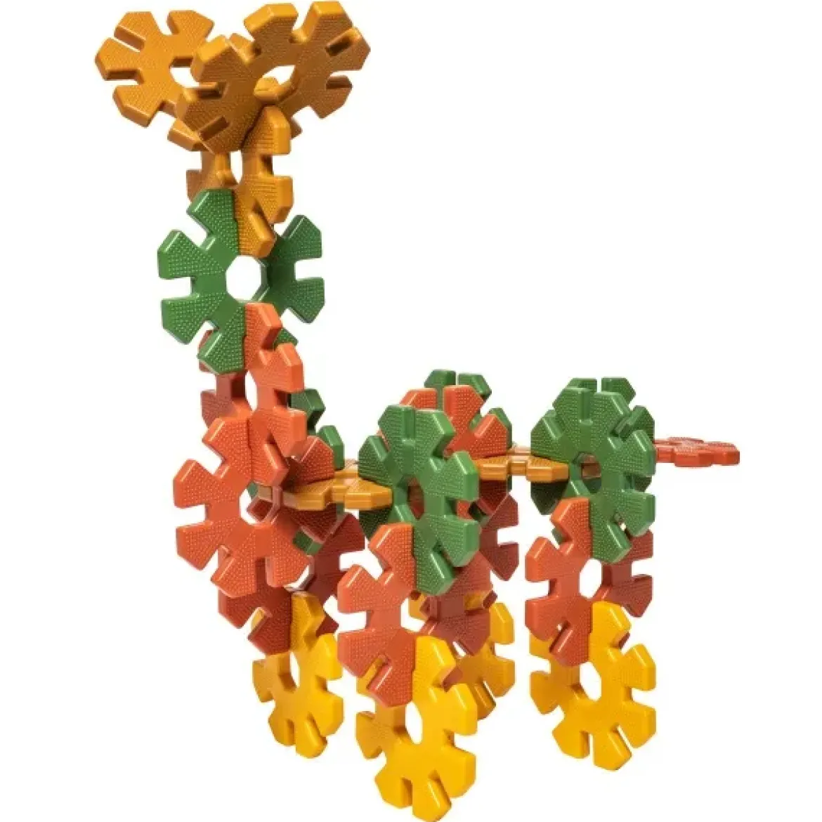 Steckblumen, Polydron My First Octoplay, Großes Set, Natural Colors, 42 Teile, aus Recyclingkunststoff, für Kleinkinder