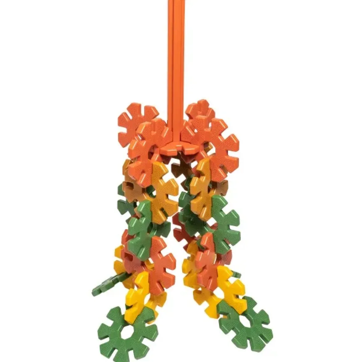 Steckblumen, Polydron My First Octoplay, Starterset, Natural Colors, 21 Teile, aus Recyclingkunststoff, für Kleinkinder
