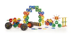 Steckblumen, Polydron Octoplay, Großes Klassenset, 296 Teile inkl. Reifen, für Kinder
